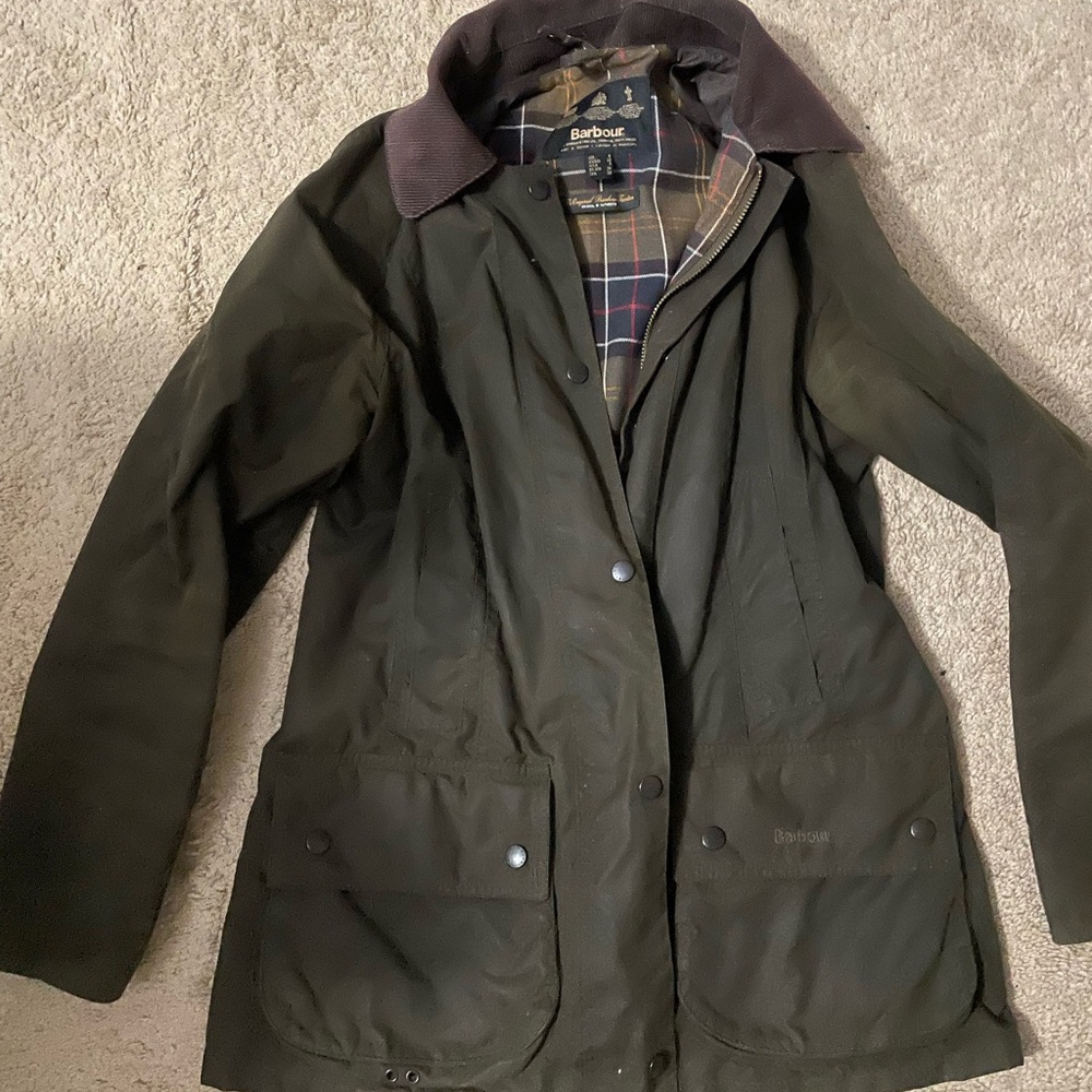 Barbour Women's Dark Green Utility Jacket